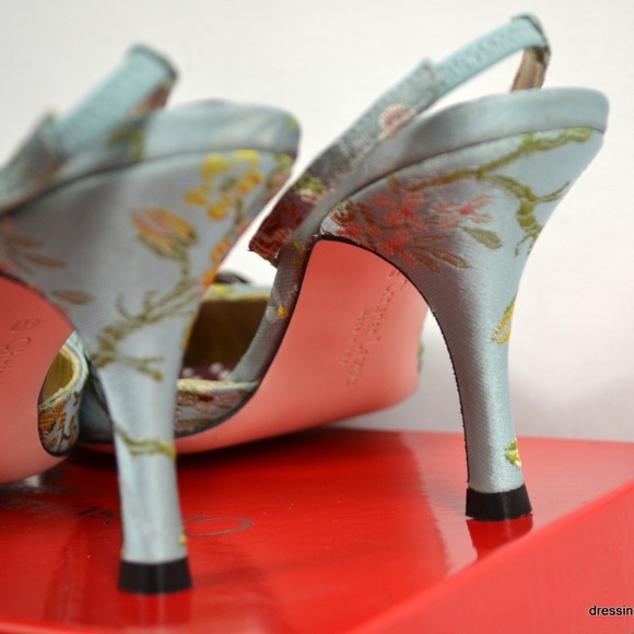 Christian Lacroix Shoes New Christian Lacroix Slingback Heels Shoes